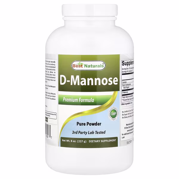 Best Naturals, D-Mannose, 8 oz (227 g)