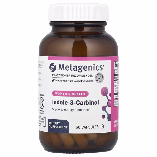 Metagenics, Indole-3-Carbinol, Women's Health, 60 Capsules