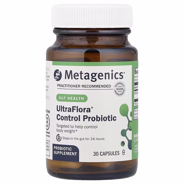 Metagenics, UltraFlora® Control Probiotic, 113.1 mg (10 Billion CFU), 30 Capsules