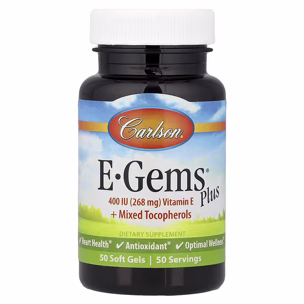 Carlson, E-Gems® Plus, 50 Soft Gels