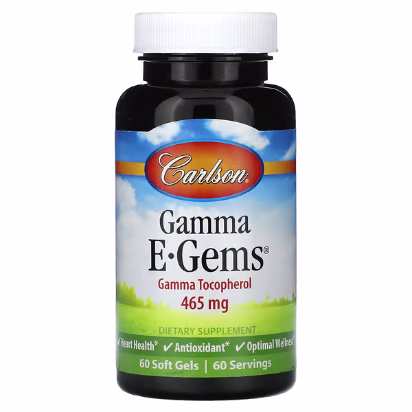 Carlson, Gamma E-Gems®, 60 Soft Gels