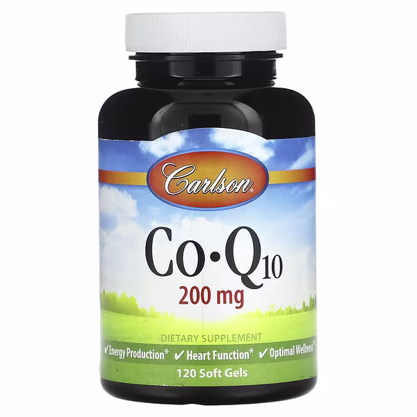 Carlson, Co-Q10, 120 Soft Gels