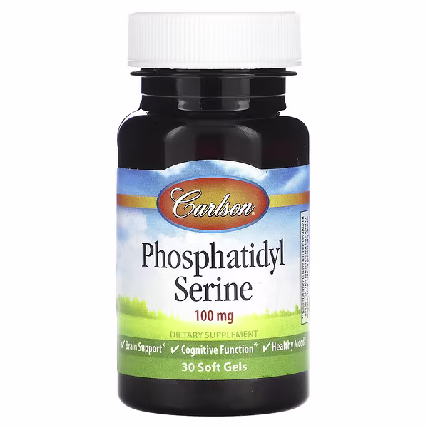 Carlson, Phosphatidyl Serine , 100 mg, 30 Soft Gels