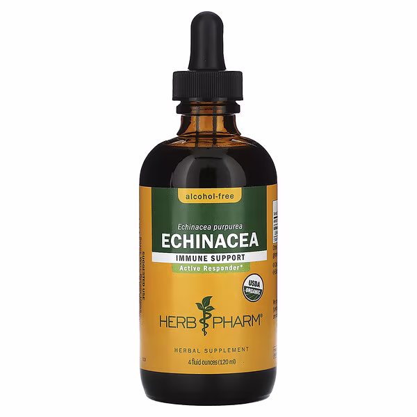 Herb Pharm, Echinacea, Alcohol-Free, 4 fl oz (120 ml)