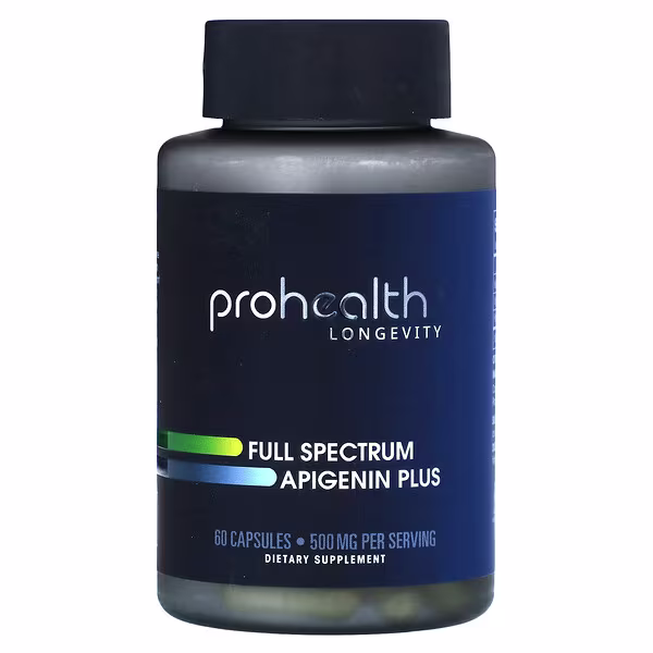 ProHealth Longevity, Full Spectrum Apigenin Plus, 250 mg, 60 Capsules