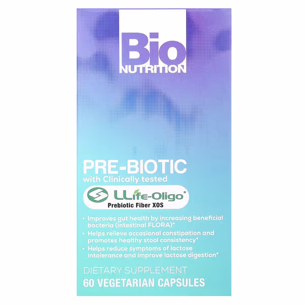 Bio Nutrition, Pre-Biotic, 60 Vegetarian Capsules (700 mg per Capsule)