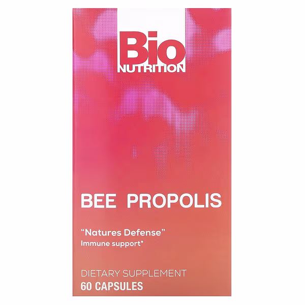 Bio Nutrition, Bee Propolis, 60 Capsules (500 mg per Capsule)