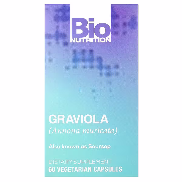 Bio Nutrition, Graviola, 60 Vegetarian Capsules (750 mg per Capsule)