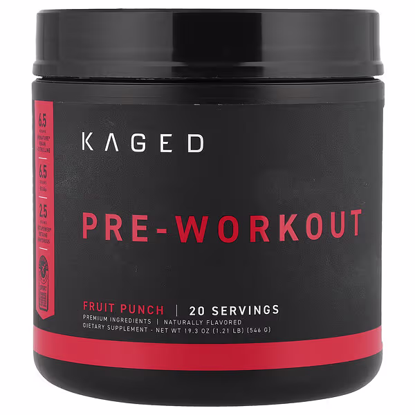 Kaged, Pre-Workout, Fruit Punch, 1.21 lb (546 g)