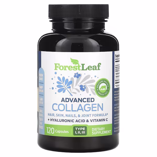 Forest Leaf, Advanced Collagen, 120 Capsules