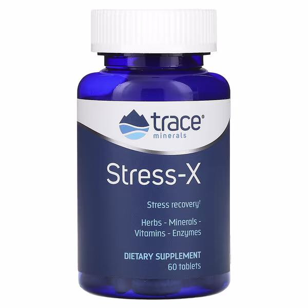 Trace, Stress-X, 60 Tablets