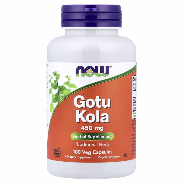 NOW Foods, Gotu Kola, 450 mg, 100 Veg Capsules