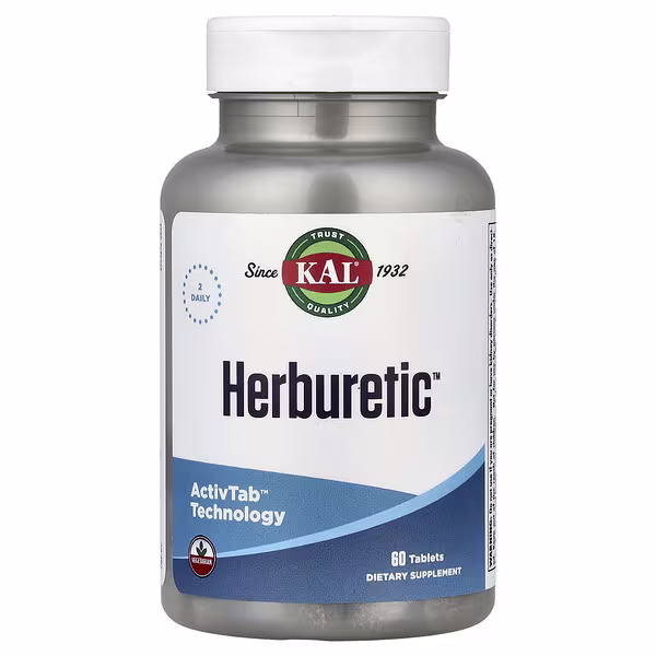 KAL, Herburetic™, 60 Tablets