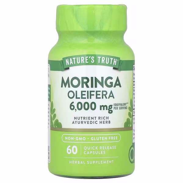 Nature's Truth, Moringa Oleifera, 60 Quick Release Capsules (3,000 mg per Capsule)
