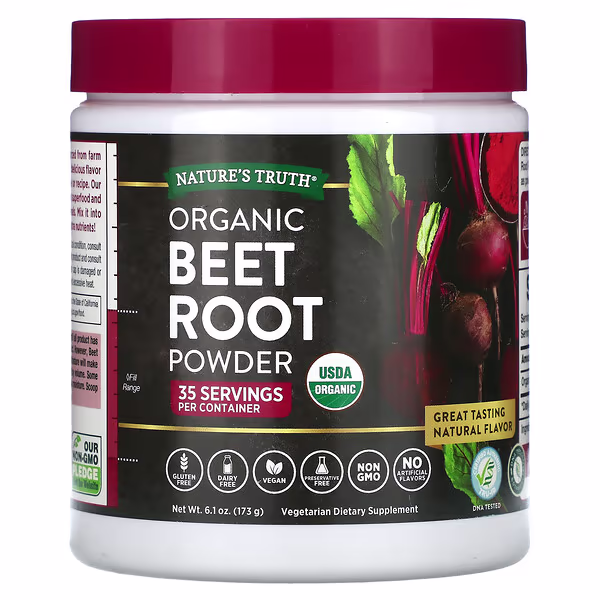 Nature's Truth, Organic Beet Root Powder, 6.1 oz (173 g)