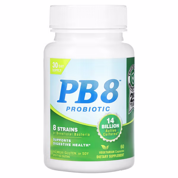 Nutrition Now, PB 8™ Probiotic, 60 Vegetarian Capsules (7 Billion per Capsule)