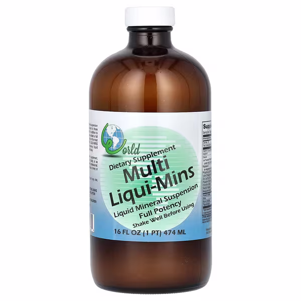 World Organic, Multi Liqui-Mins, 16 fl oz (474 ml)