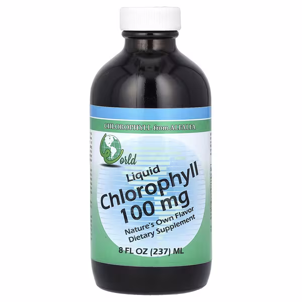 World Organic, Liquid Chlorophyll, 8 fl oz (237 ml)