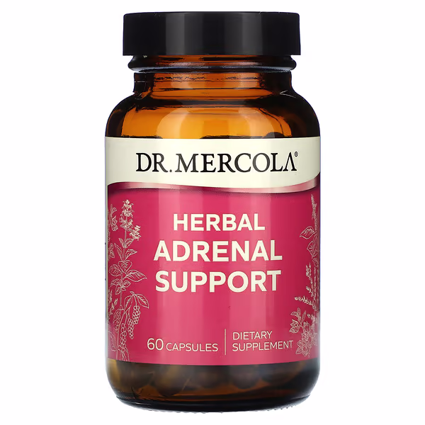 Dr. Mercola, Herbal Adrenal Support , 60 Capsules