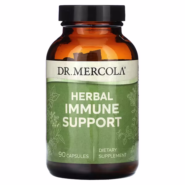 Dr. Mercola, Herbal Immune Support, 90 Capsules