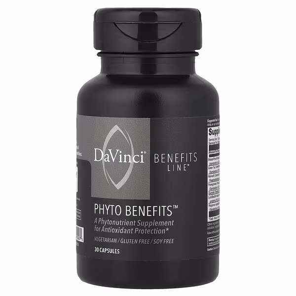 DaVinci Laboratories, Benefits Line™, Phyto Benefits™, 30 Capsules