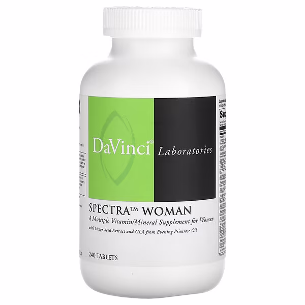 DaVinci Laboratories, Spectra Woman, Multiple Vitamin/Mineral, 240 Tablets