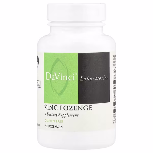 DaVinci Laboratories, Zinc Lozenge, 60 Lozenges