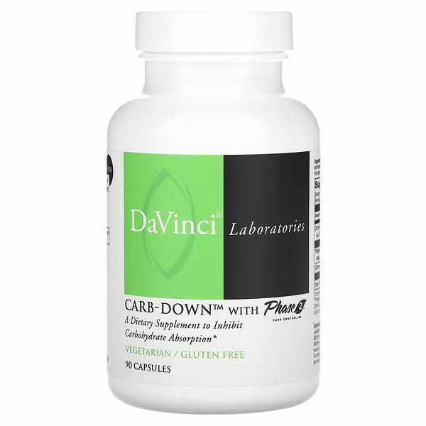 DaVinci Laboratories, Carb-Down with Phase 2 Carb Controller, 90 Capsules