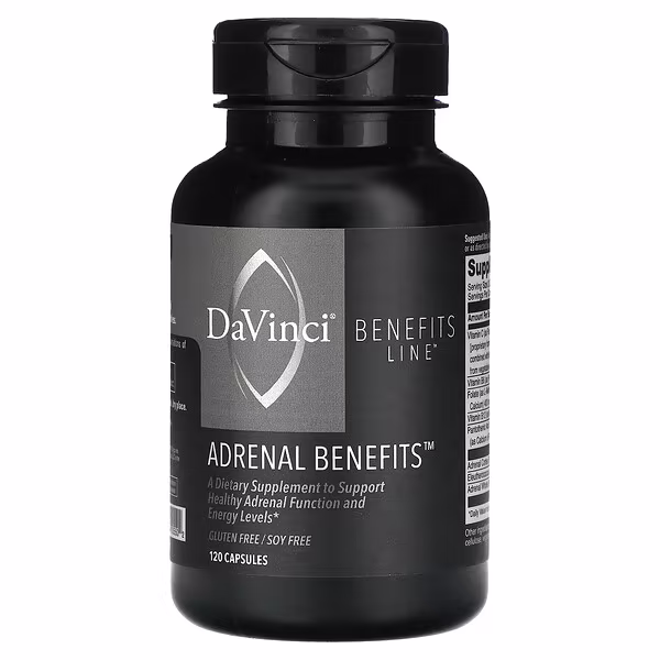 DaVinci Laboratories, Benefits Line, Adrenal Benefits, 120 Capsules