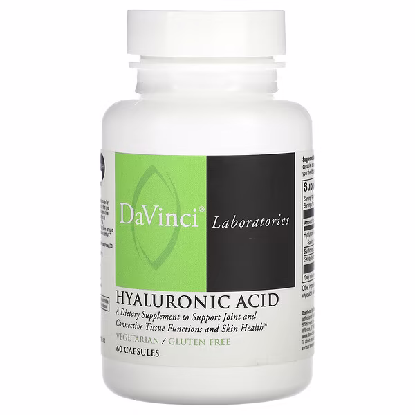 DaVinci Laboratories, Hyaluronic Acid, 60 Capsules