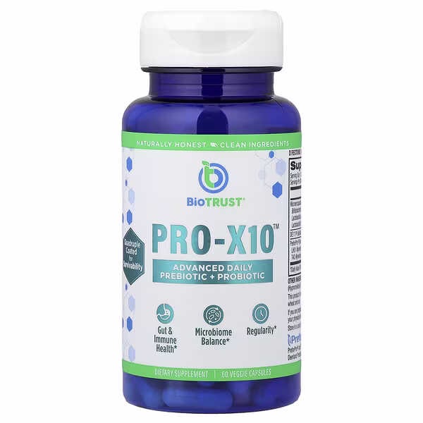 BioTRUST, Pro-X10™, 60 Veggie Capsules