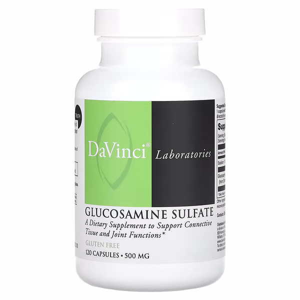 DaVinci Laboratories, Glucosamine Sulfate, 500 mg, 120 Capsules
