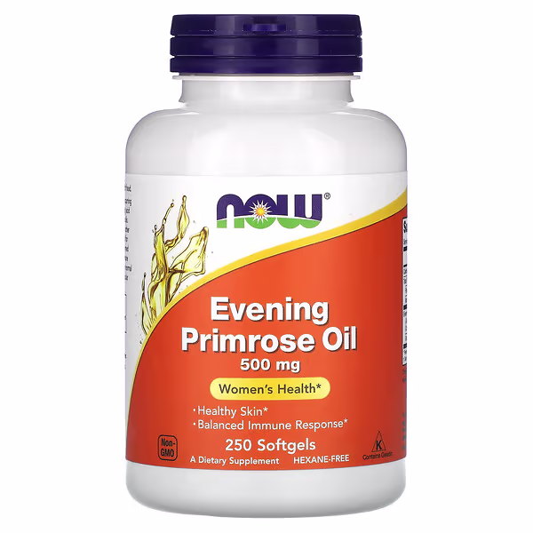 NOW Foods, Evening Primrose Oil, 500 mg, 250 Softgels