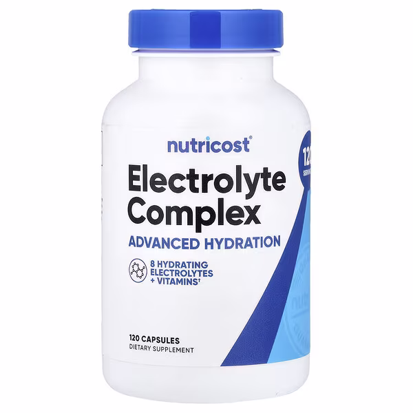 Nutricost, Electrolyte Complex, 120 Capsules