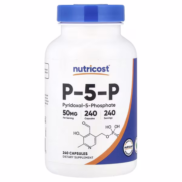 Nutricost, P-5-P, 240 Capsules