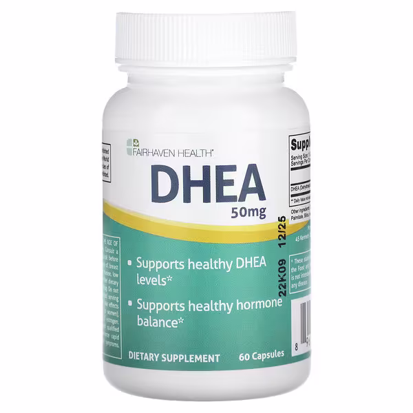 Fairhaven Health, DHEA, 50 mg, 60 Capsules