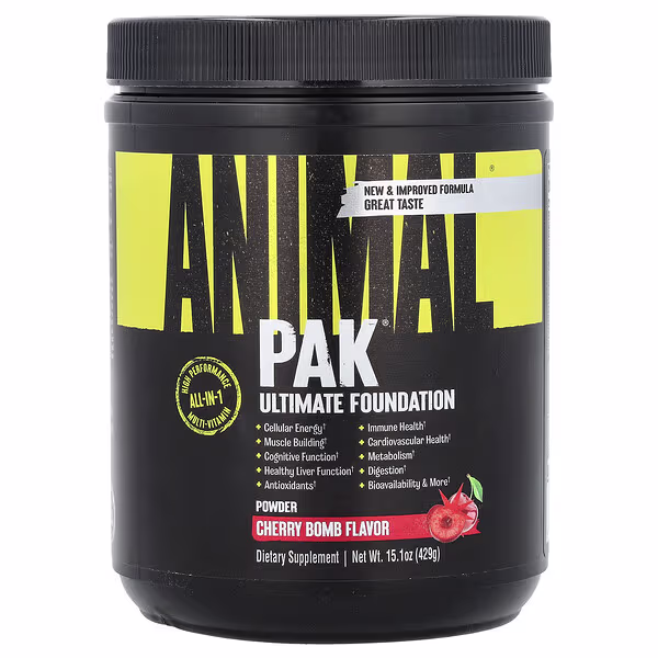 Animal, Pak®, Ultimate Foundation, Cherry Bomb, 15.1 oz (429 g)