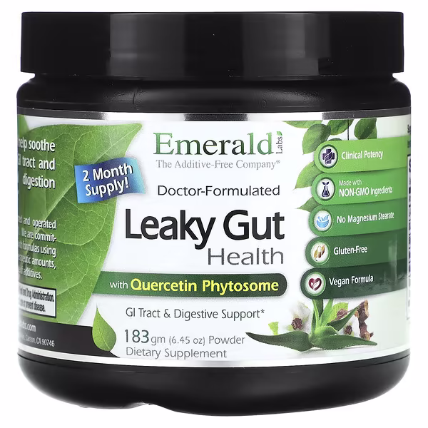 Emerald Laboratories, Leaky Gut Health, 6.45 oz (183 g)