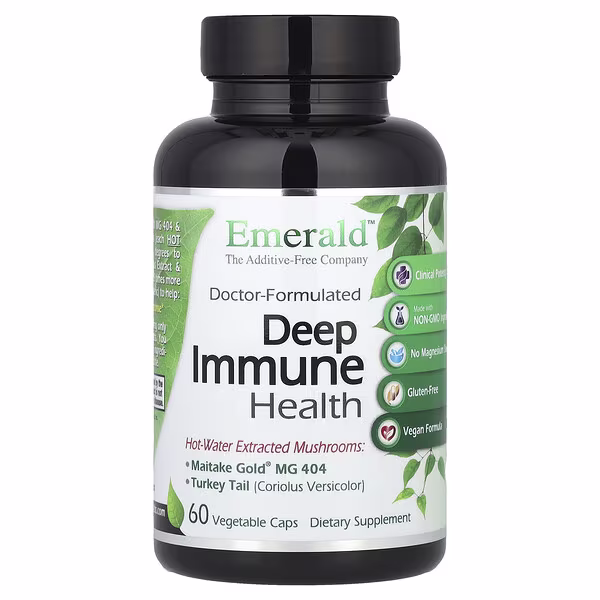 Emerald Laboratories, Deep Immune Health, 60 Vegetable Caps