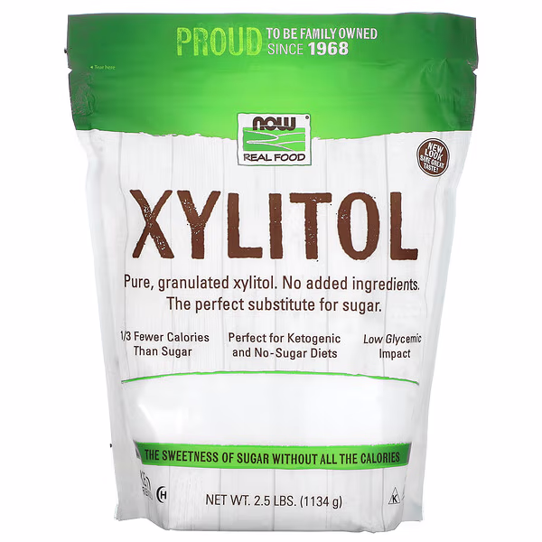 NOW Foods, Real Food, Xylitol, 2.5 lbs (1134 g)