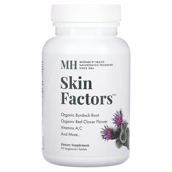 Michael's Health, Skin Factors, 90 Vegetarian Tablets