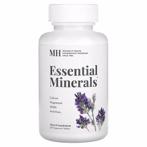 Michael's Health, Essential Minerals, 240 Vegetarian Tablets