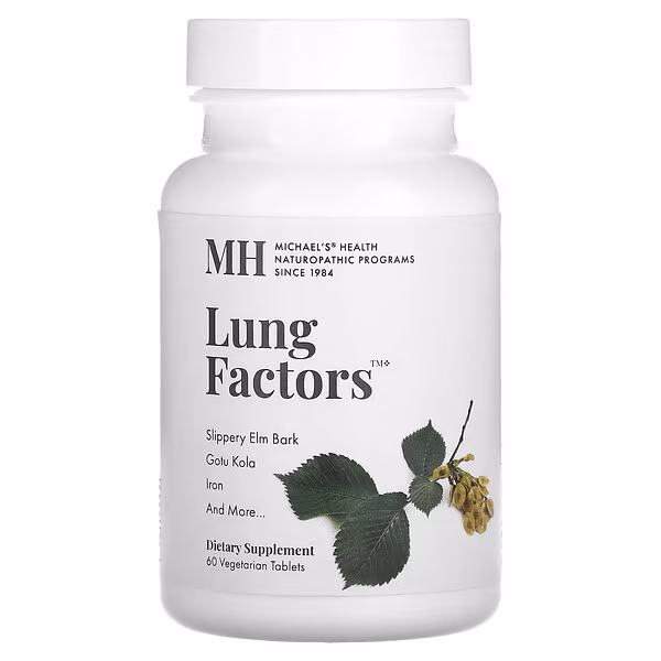 Michael's Health, Lung Factors, 60 Vegetarian Tablets