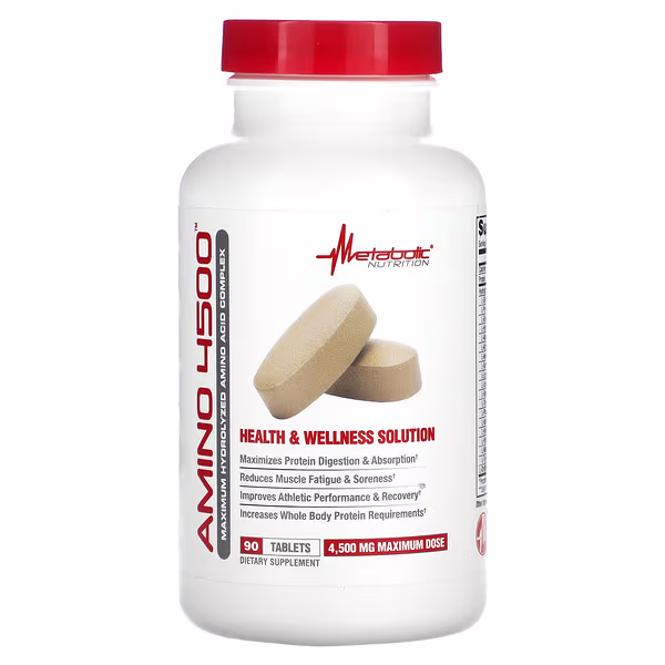 Metabolic Nutrition, Amino 4500, 90 Tablets