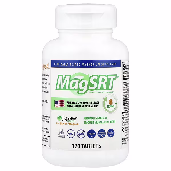 Jigsaw Health, MagSRT®, 120 Tablets