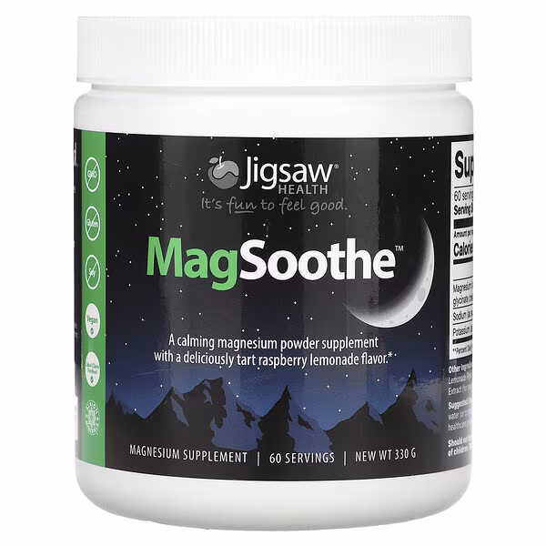 Jigsaw Health, MagSoothe, Raspberry Lemonade, 330 g