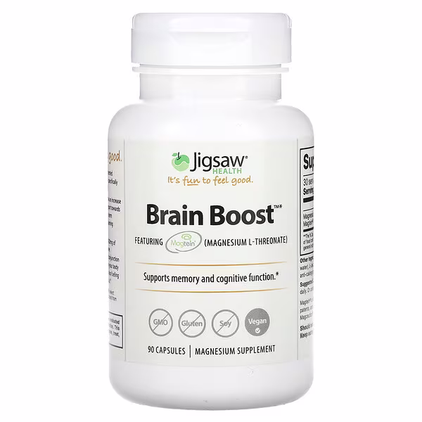 Jigsaw Health, Brain Boost, 90 Capsules