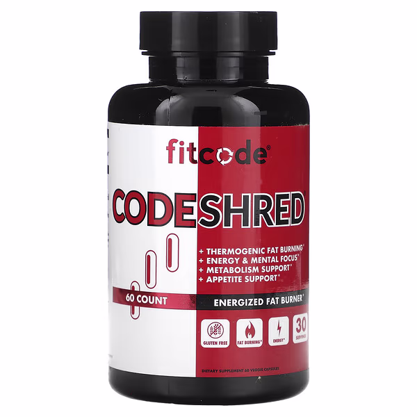 fitcode, CodeShred , 60 Veggie Capsules