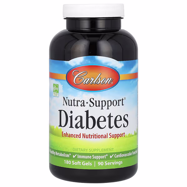 Carlson, Nutra-Support®, Diabetes, 180 Soft Gels