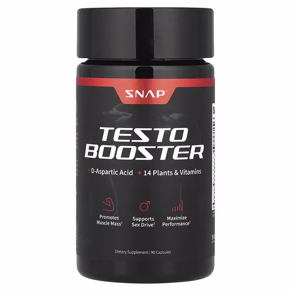 Snap Supplements, Testo Booster, 90 Capsules
